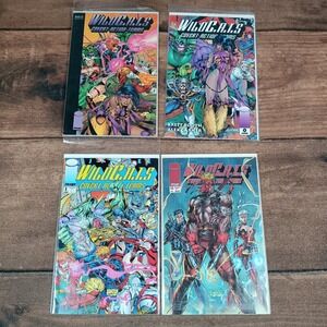 Image Comics WildC.A.T.s Covert-Action Teams Lot of 4 Multicolor Excellent 90s